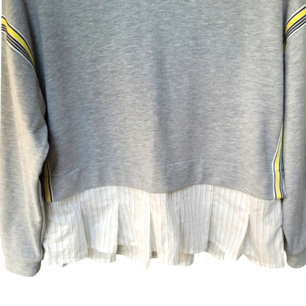 Maeve Stripe Tape Twofer Blouse Size XS - Picture 5 of 14